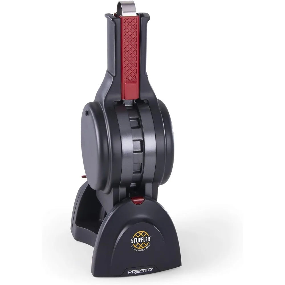 Waffle maker for filled waffles