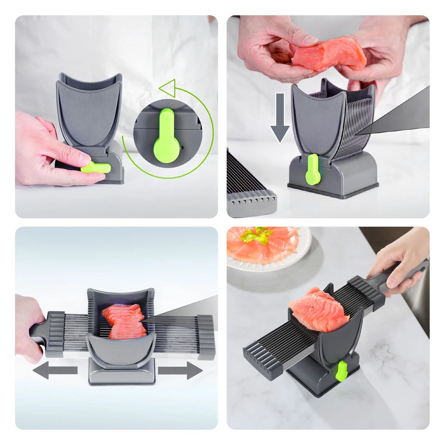 Kitchen meat slicer