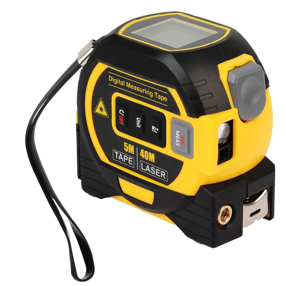 3-in-1 laser measuring meter with display