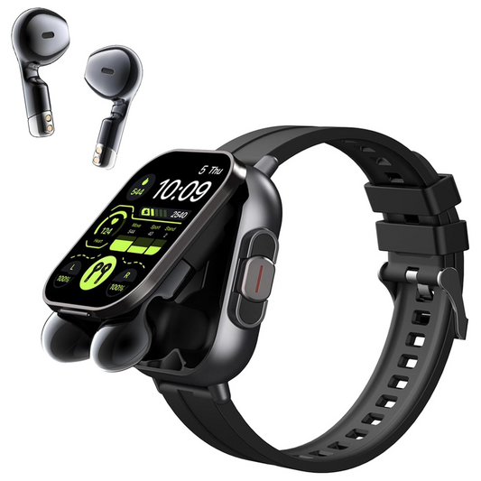 Smart watch with wireless headphones