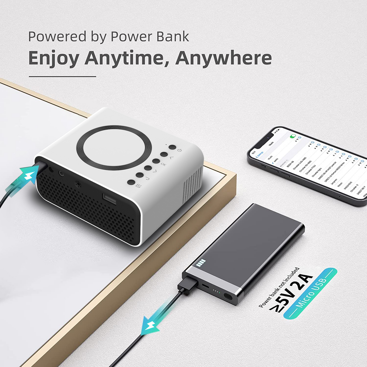Mini LED projector – home cinema in your pocket