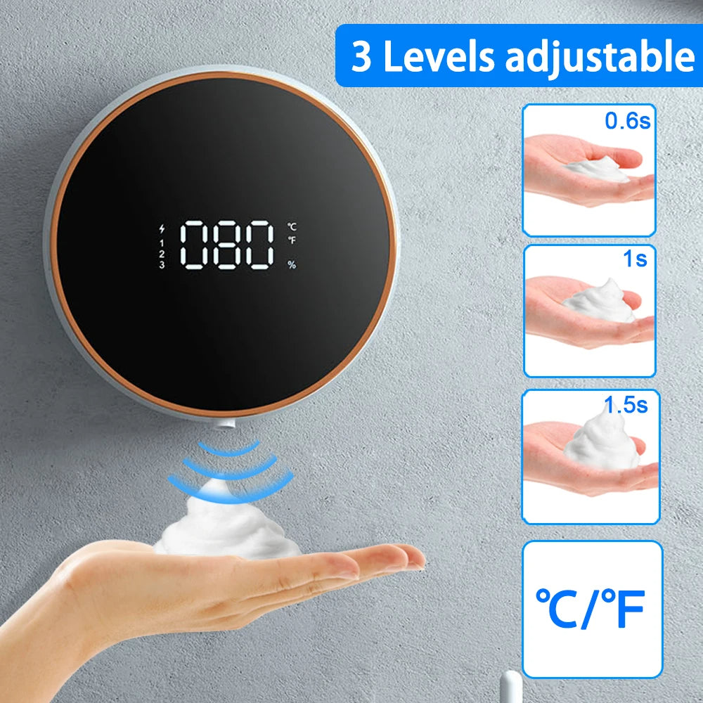 Intelligent touchless foam soap dispenser – for next-generation hygiene