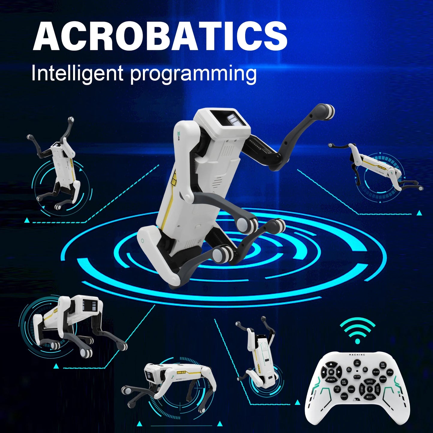 Interactive robot dog – a smart friend for children