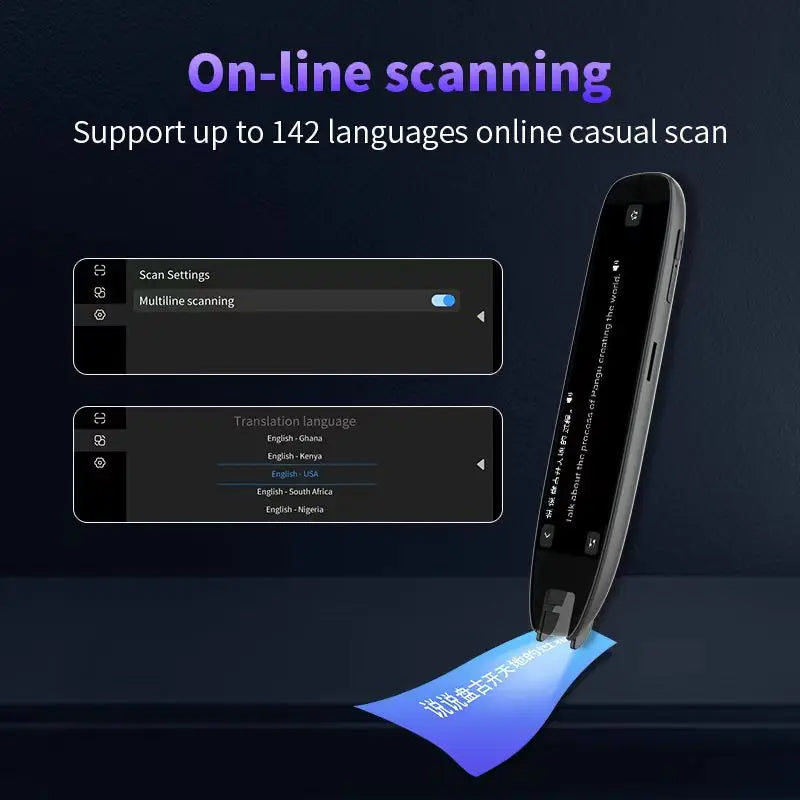 Translation Pen – Scan and Translate with One Touch
