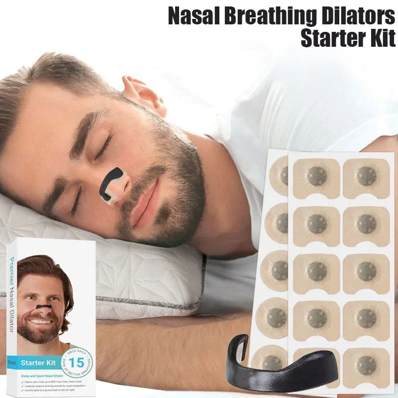 Magnetic nose clip – better breathing and peaceful sleep