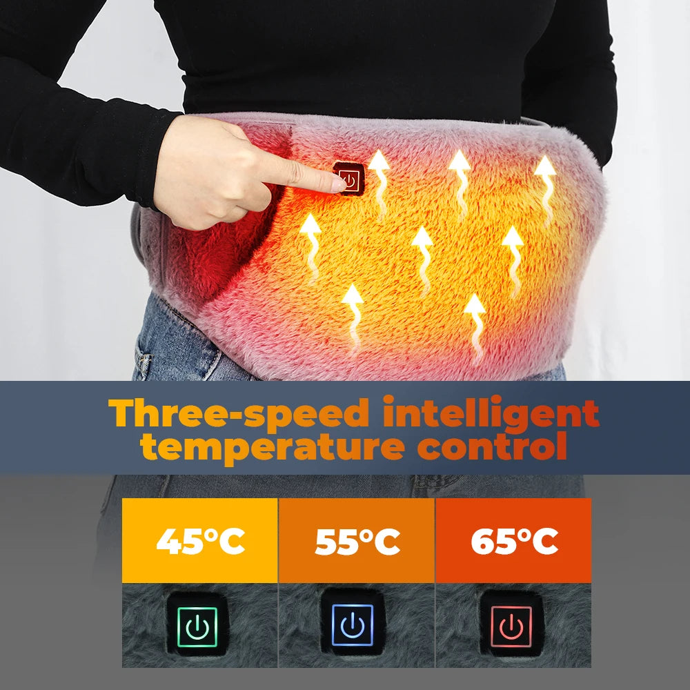 Heating belt with massage – relief for the hips and lower back