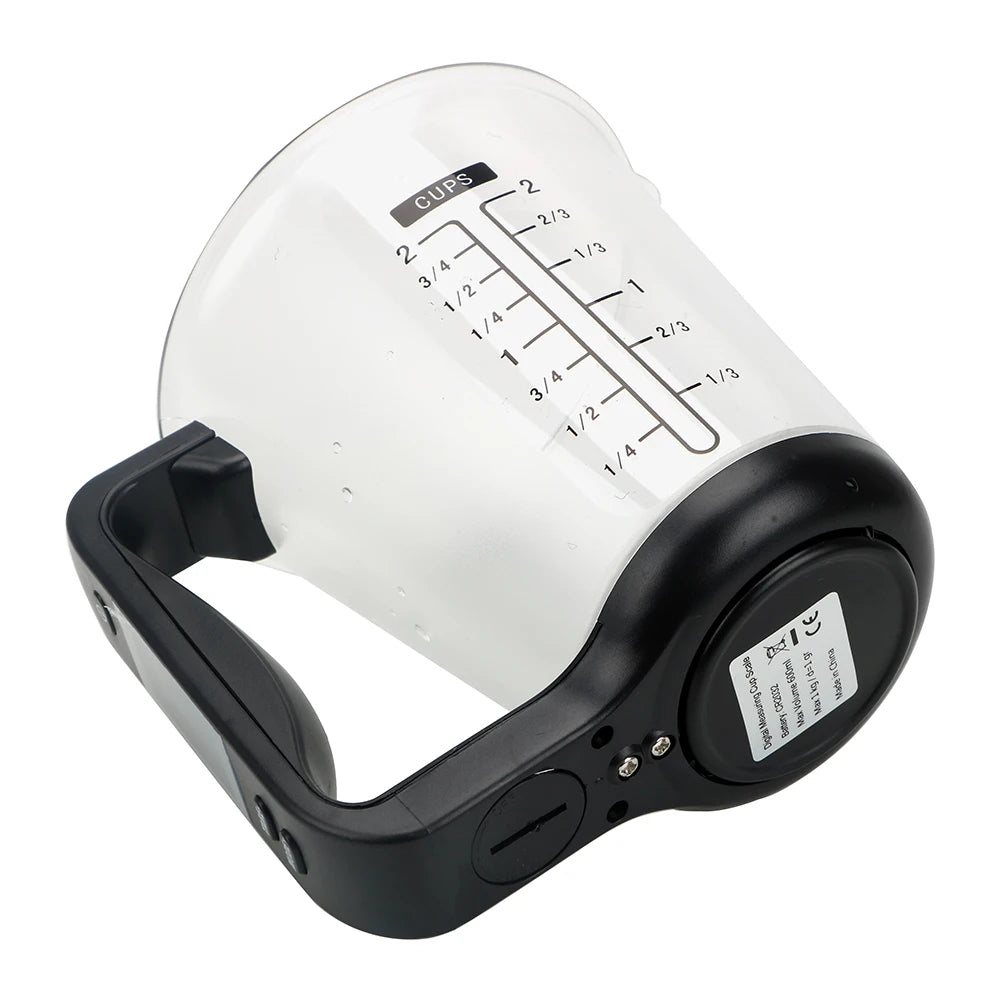 Digital kitchen measuring cup – precise measurements with a smart display