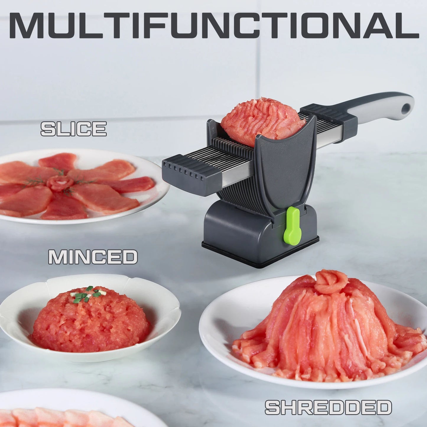 Kitchen meat slicer