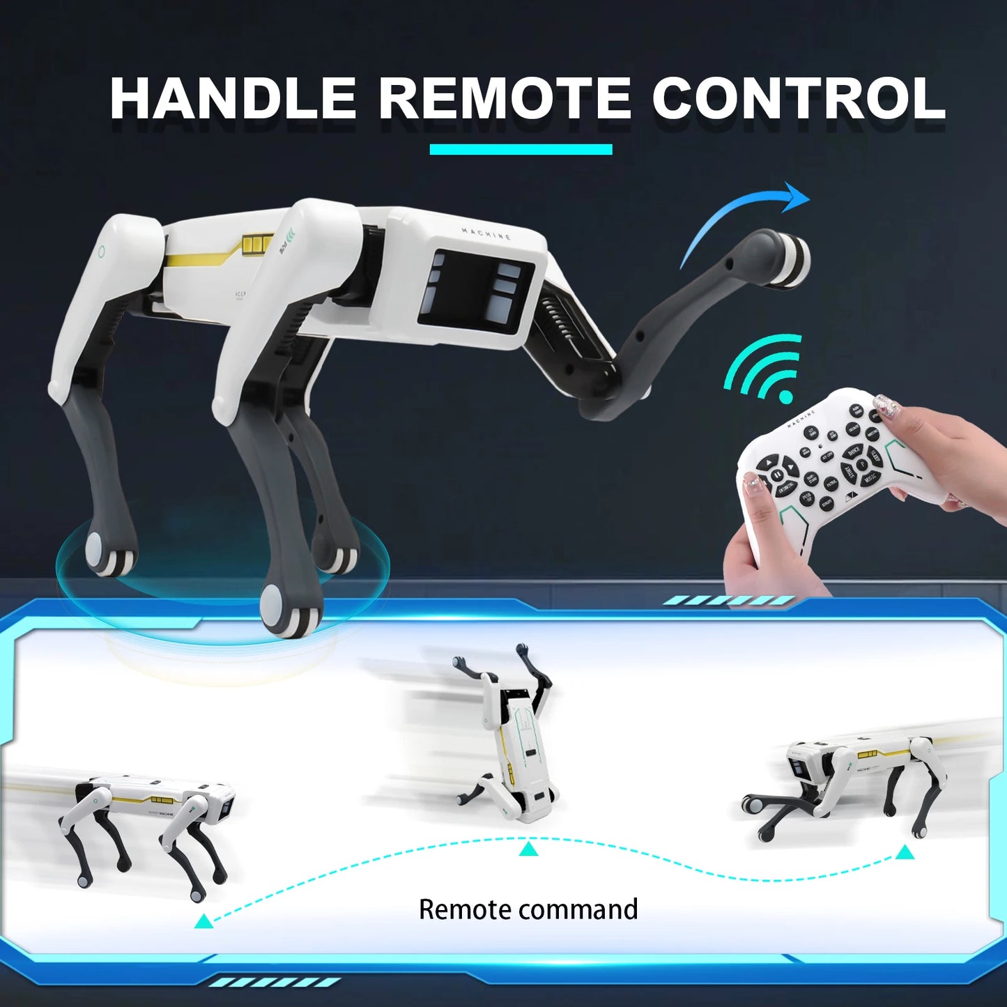 Interactive robot dog – a smart friend for children