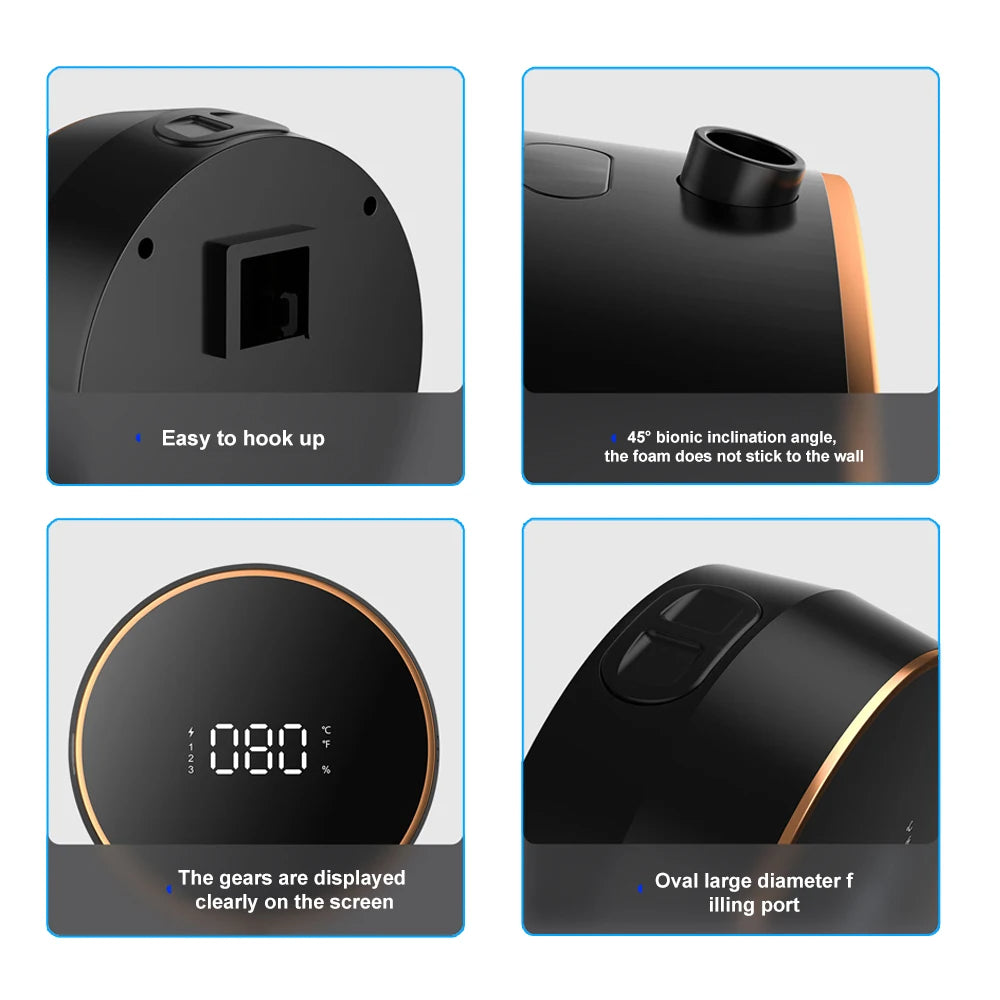 Intelligent touchless foam soap dispenser – for next-generation hygiene