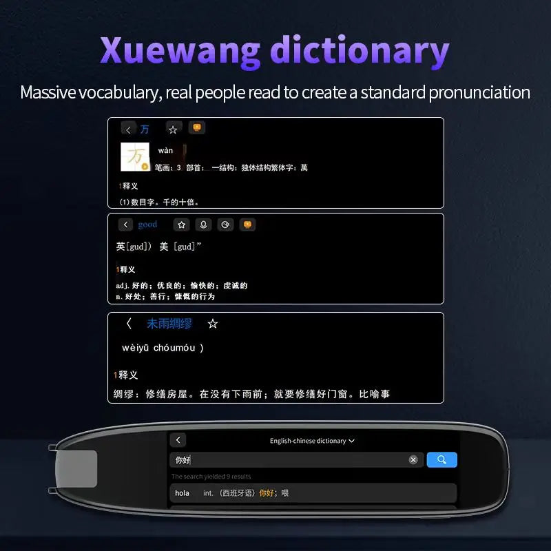 Translation Pen – Scan and Translate with One Touch